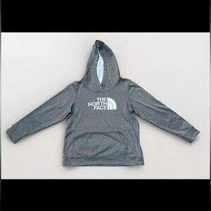 The North Face Women’s Large Gray Hoodie Sweatshirt Kangaroo Pocket